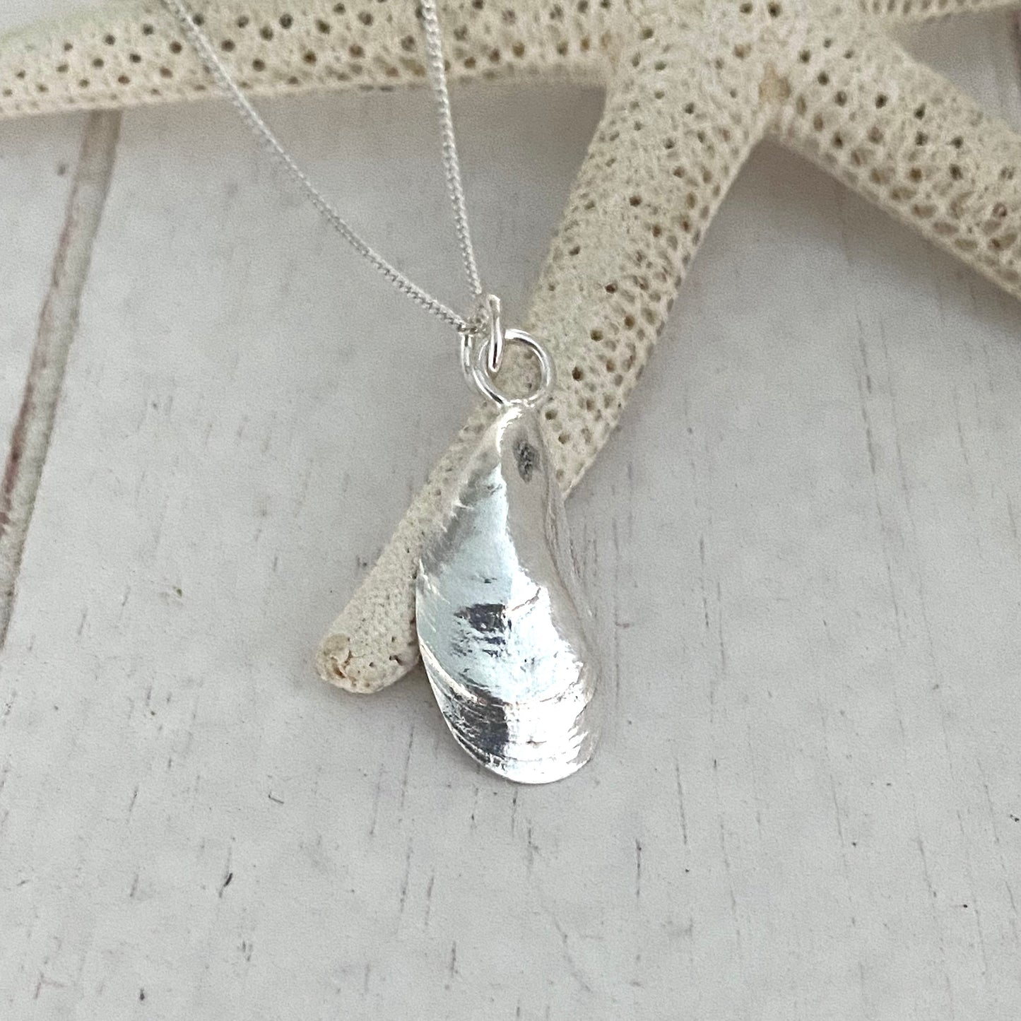Mussel Shell Pendant