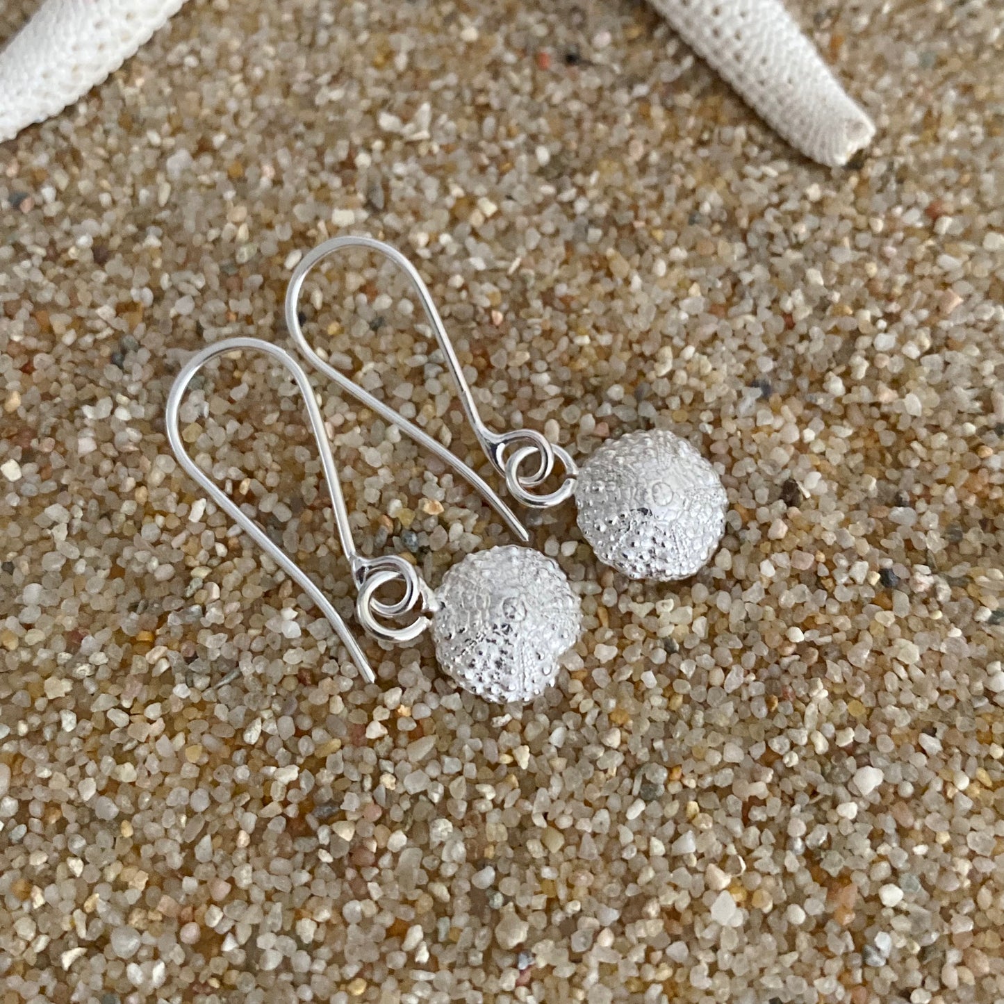 Sea Urchin Dangle Earrings