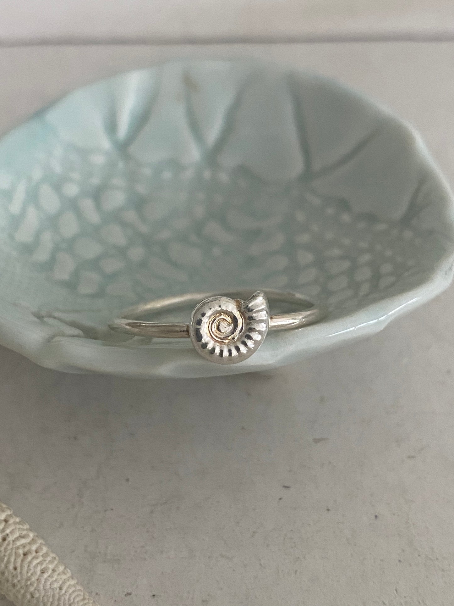 Ammonite Stacker Ring