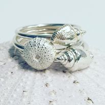 Shell Stacker Ring Workshop~ Saturday 14th June 10am - 1pm