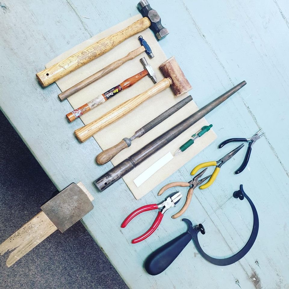 Beginner Silver Jewellery Workshop~ Saturday 13th January 2024 10am - 4pm