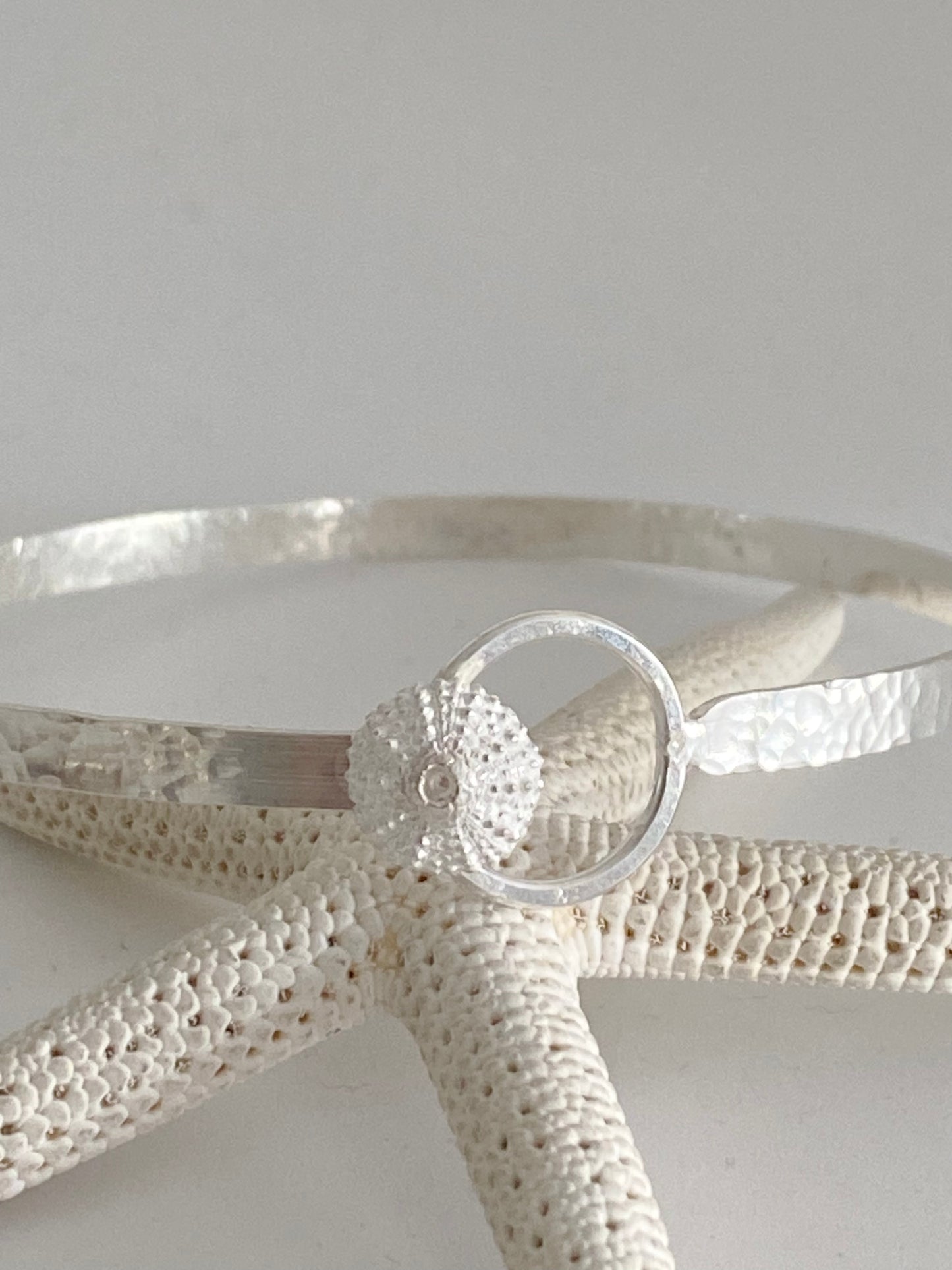 Sea Urchin Hoop Bracelet