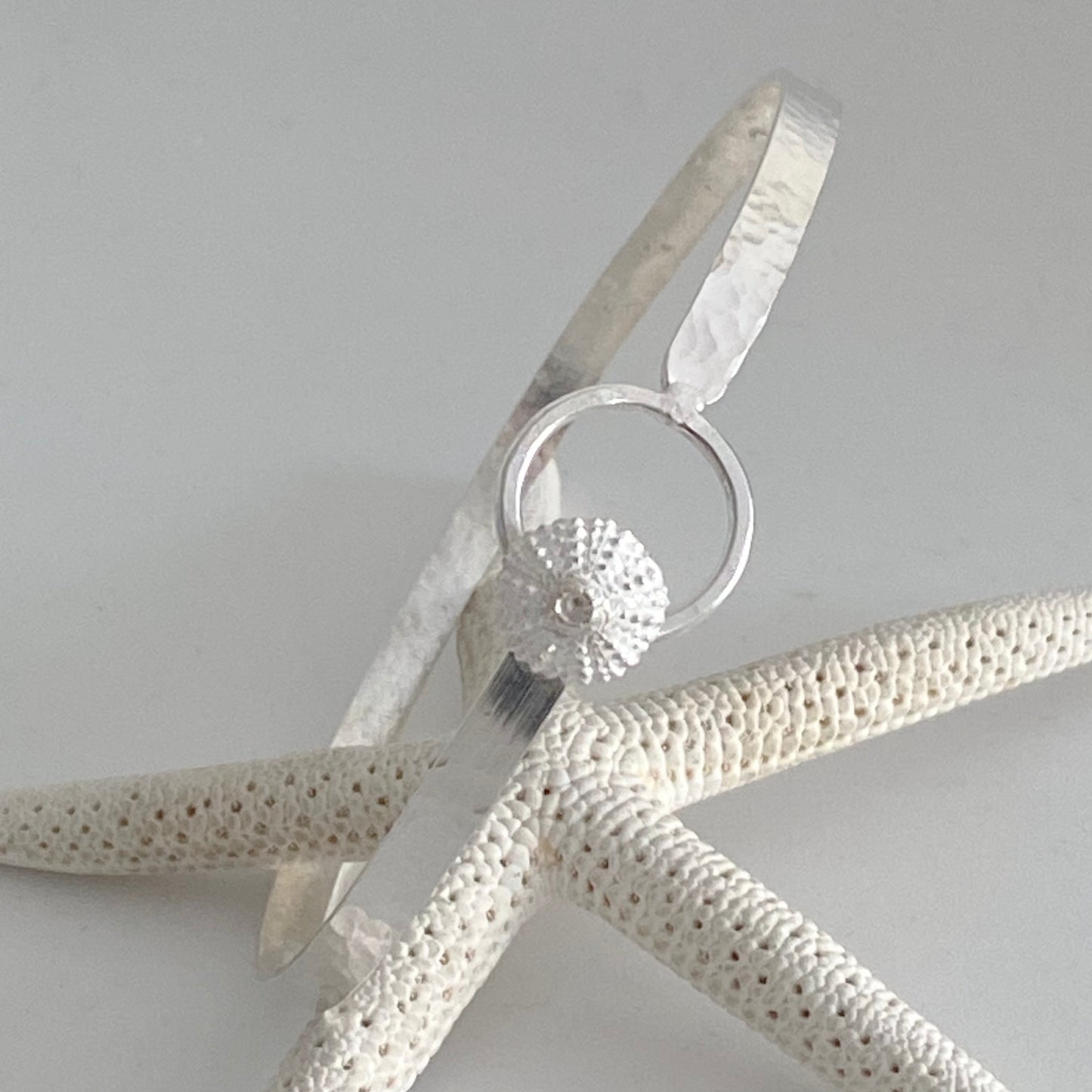 Sea Urchin Hoop Bracelet