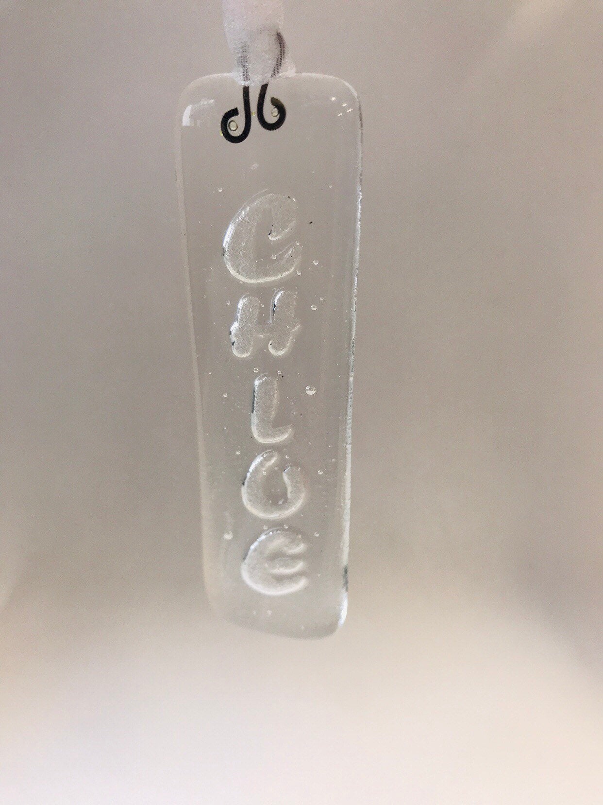Fused Glass Tag/Decoration