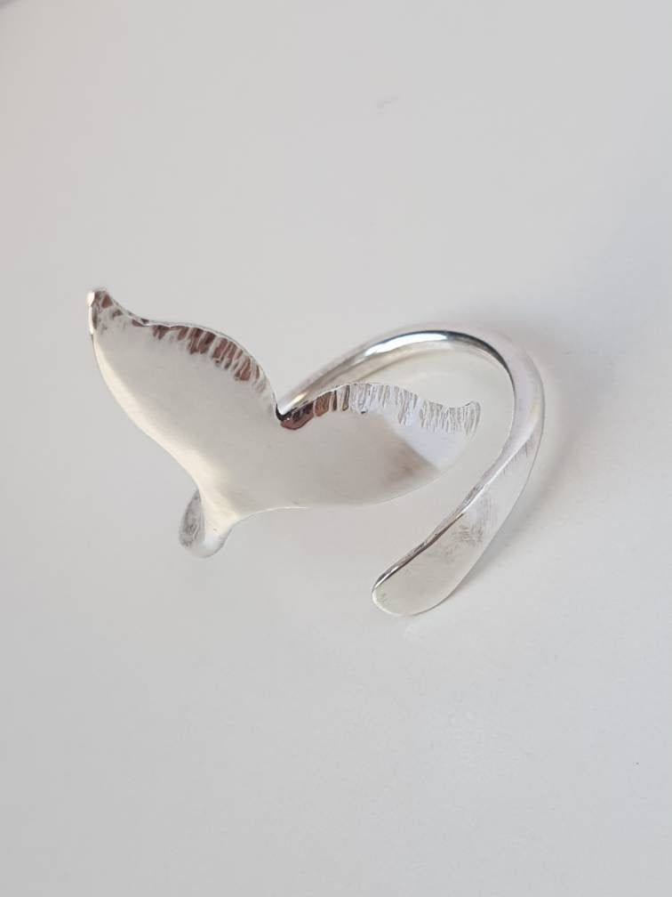 Whale Tail Adjustable Ring