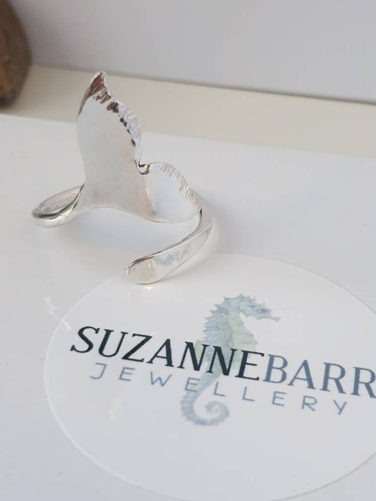 Whale Tail Adjustable Ring