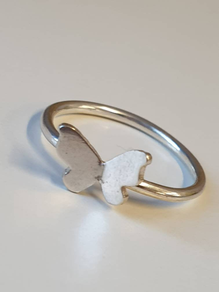 Sterling Silver Butterfly Ring