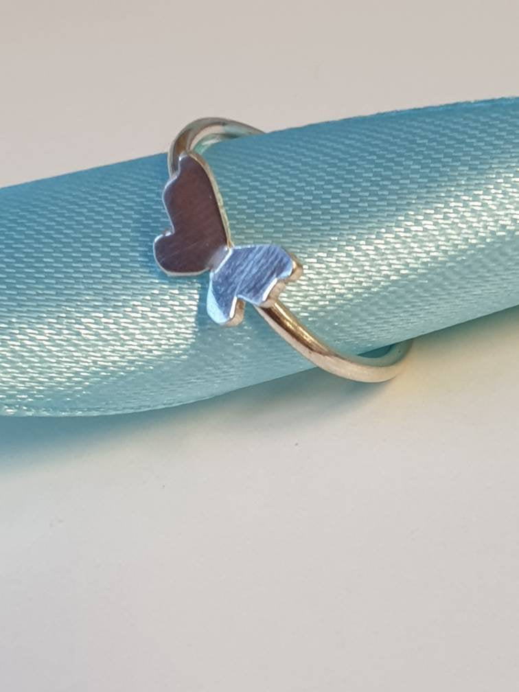 Sterling Silver Butterfly Ring