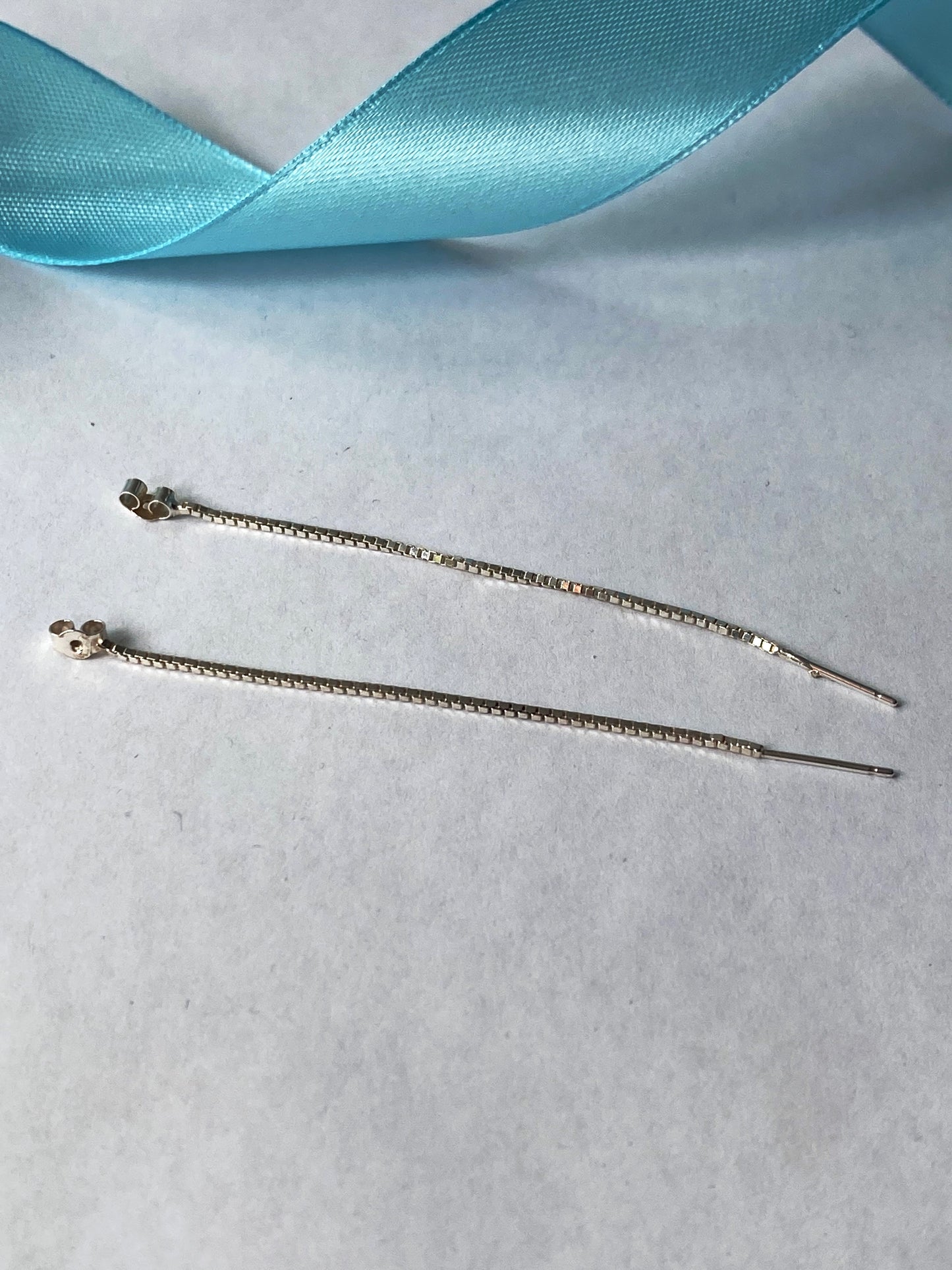 Sterling Silver Pebble Studs
