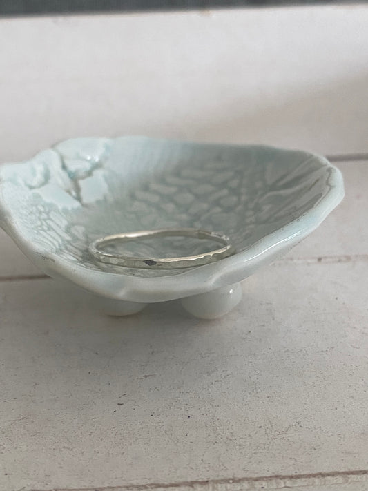 Hammered Stacker Ring