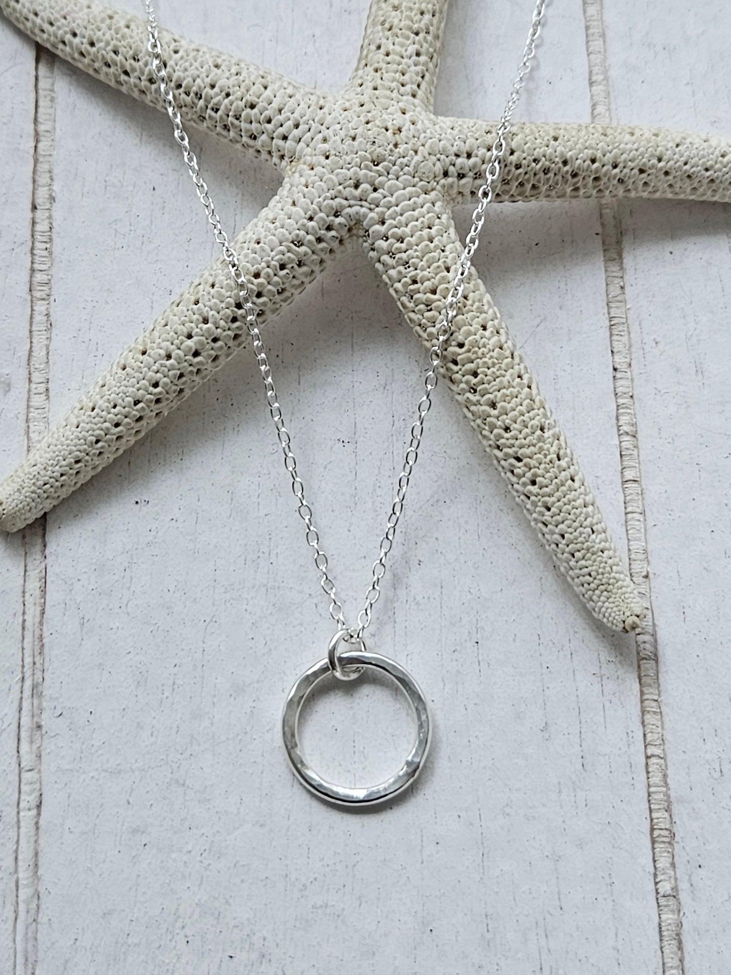 Small Open Circle Pendant