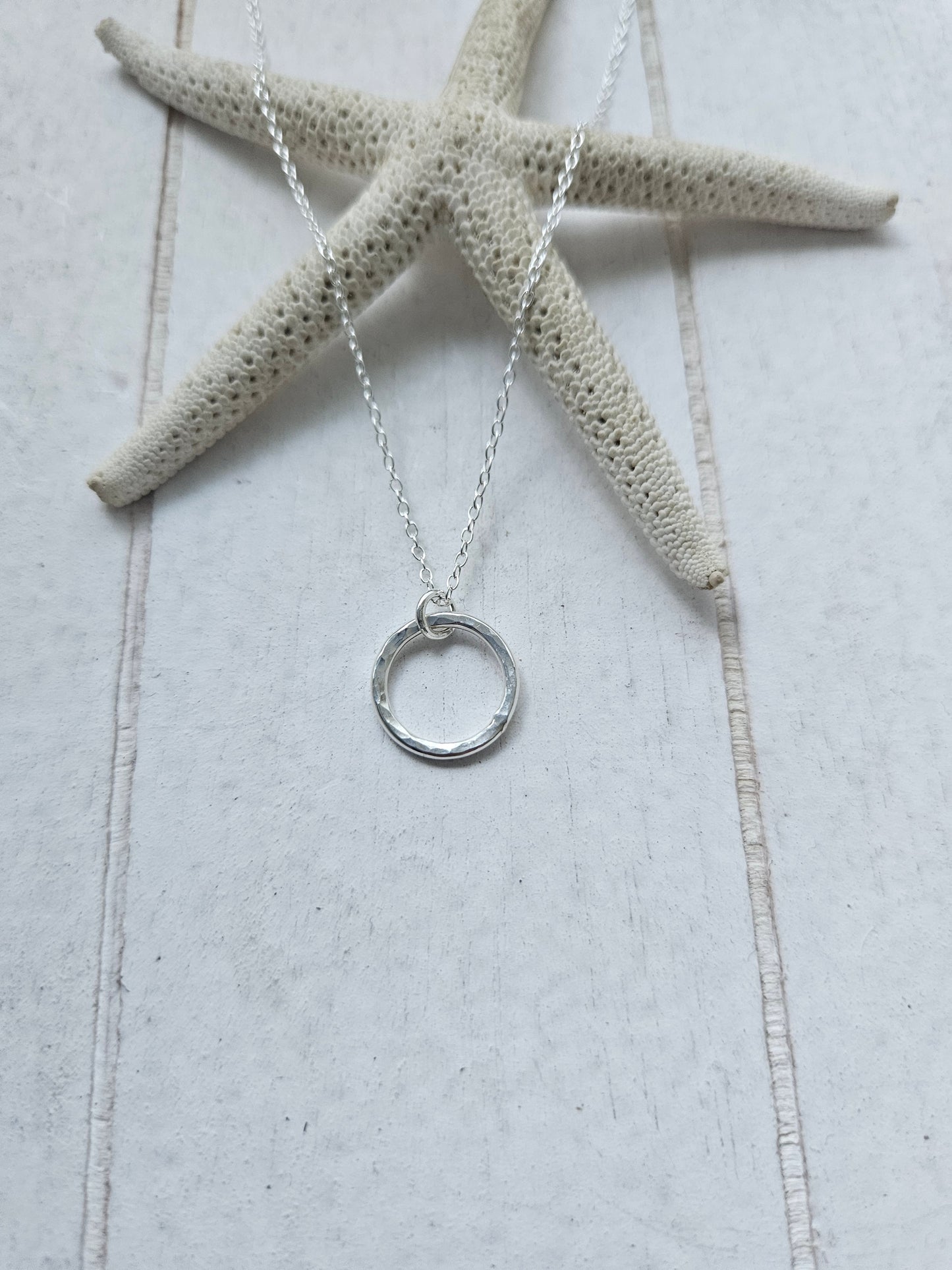 Small Open Circle Pendant