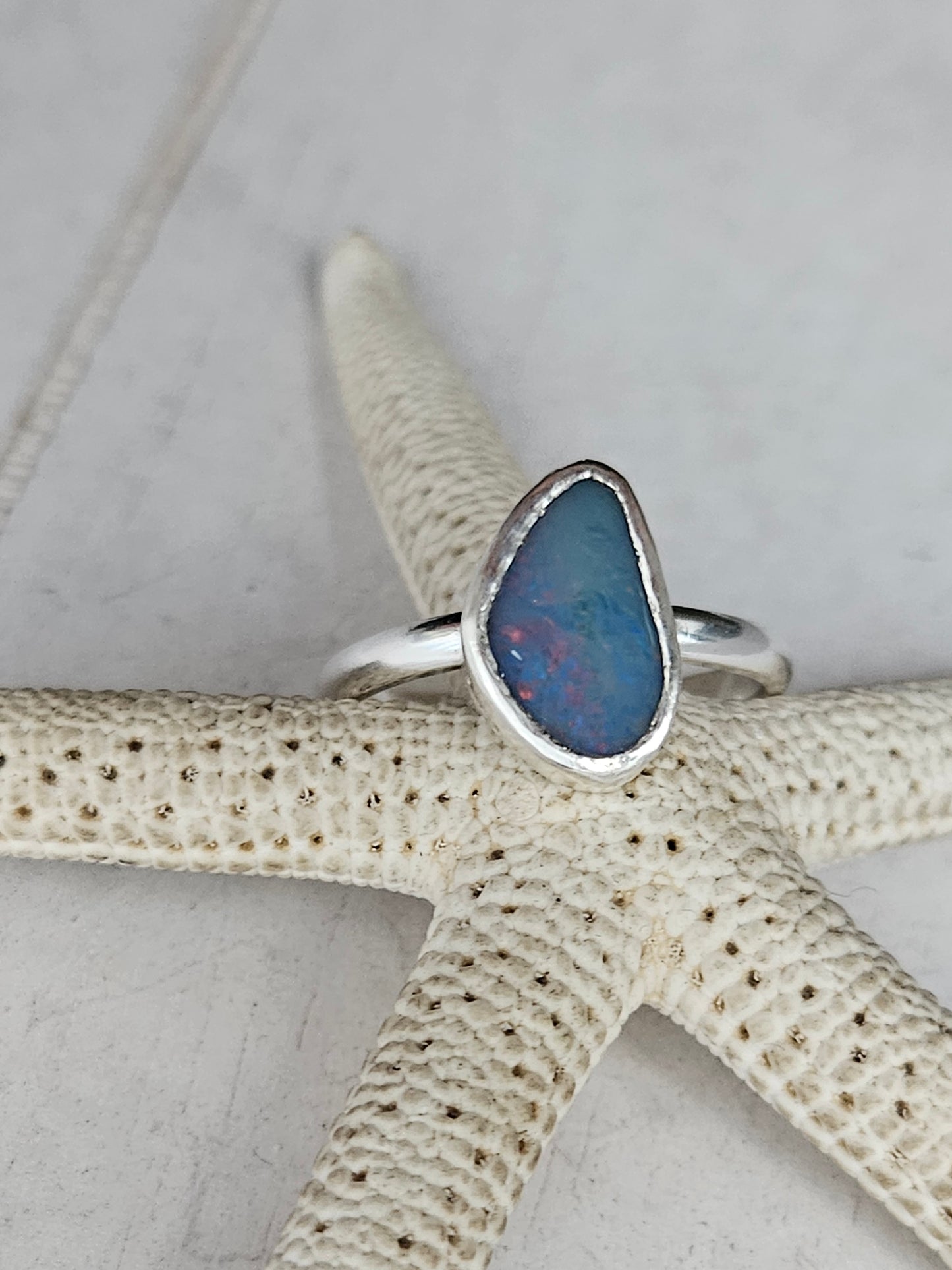 Opal Doublet Ring