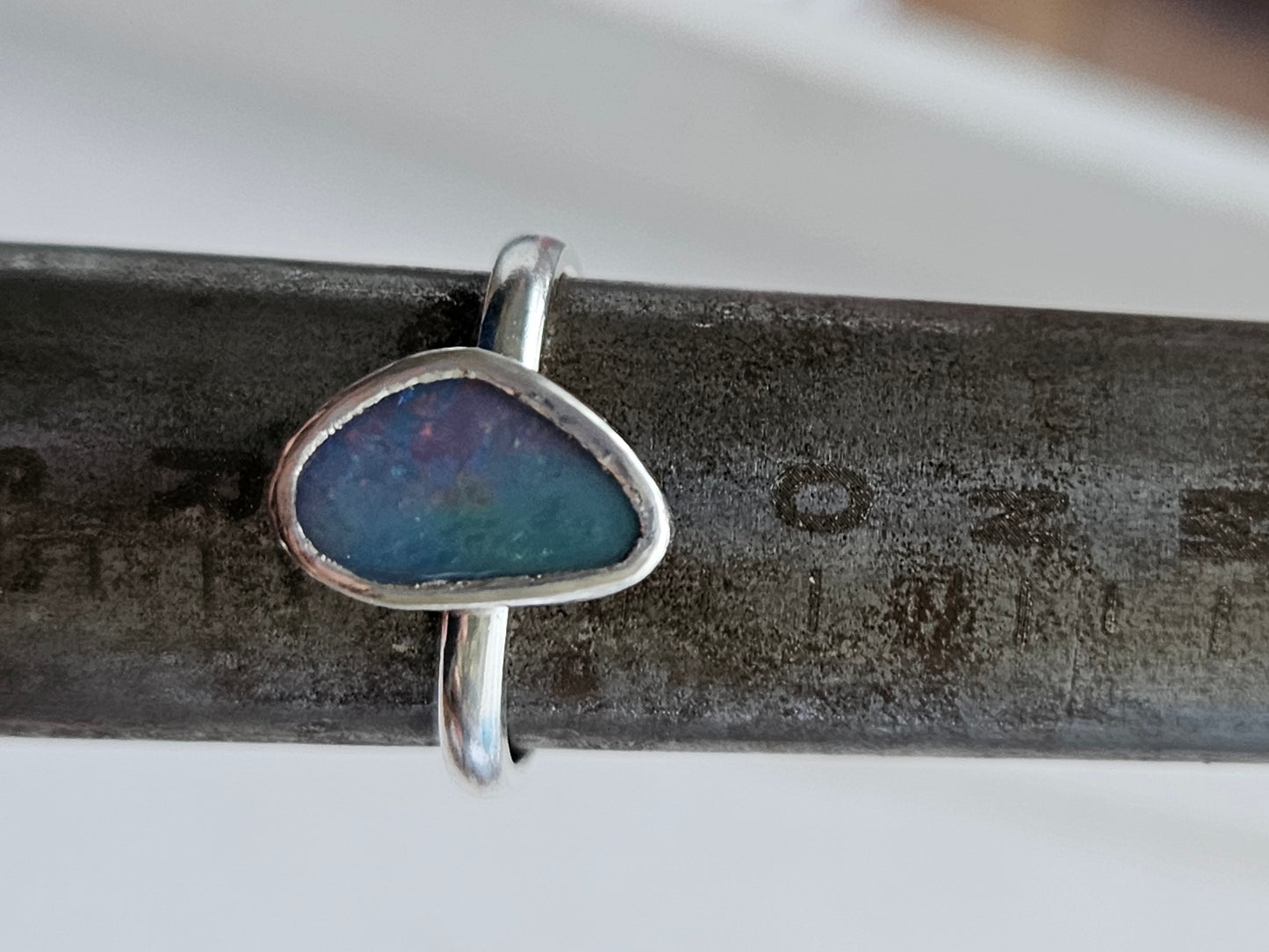 Opal Doublet Ring