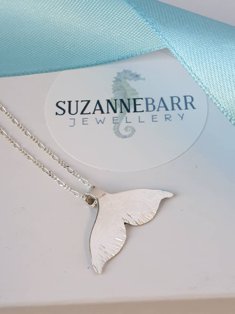 Whale Tail, Mermaid Tail Pendant