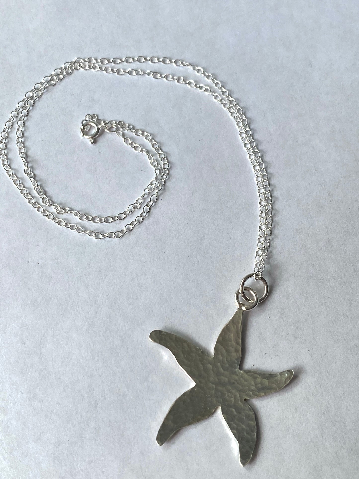 Sterling Silver Starfish Pendant